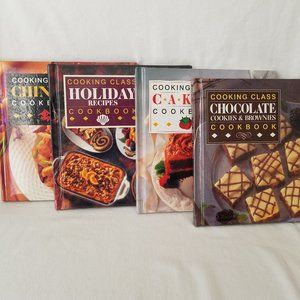 Cookbook Recipe Collection, Publications International Ltd, 4 Books, Set 1